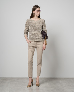Dondup Brown jumper DT318M00912D002
