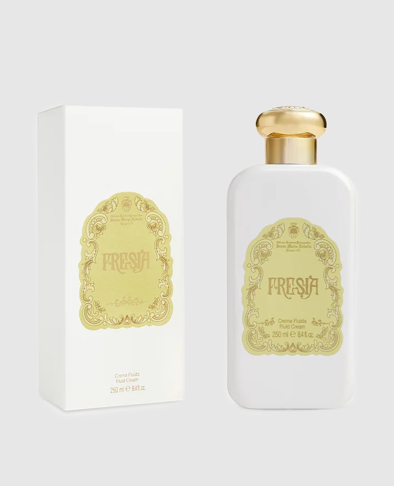 Women's body cream-fluid fresia 250 ml santa maria novella
