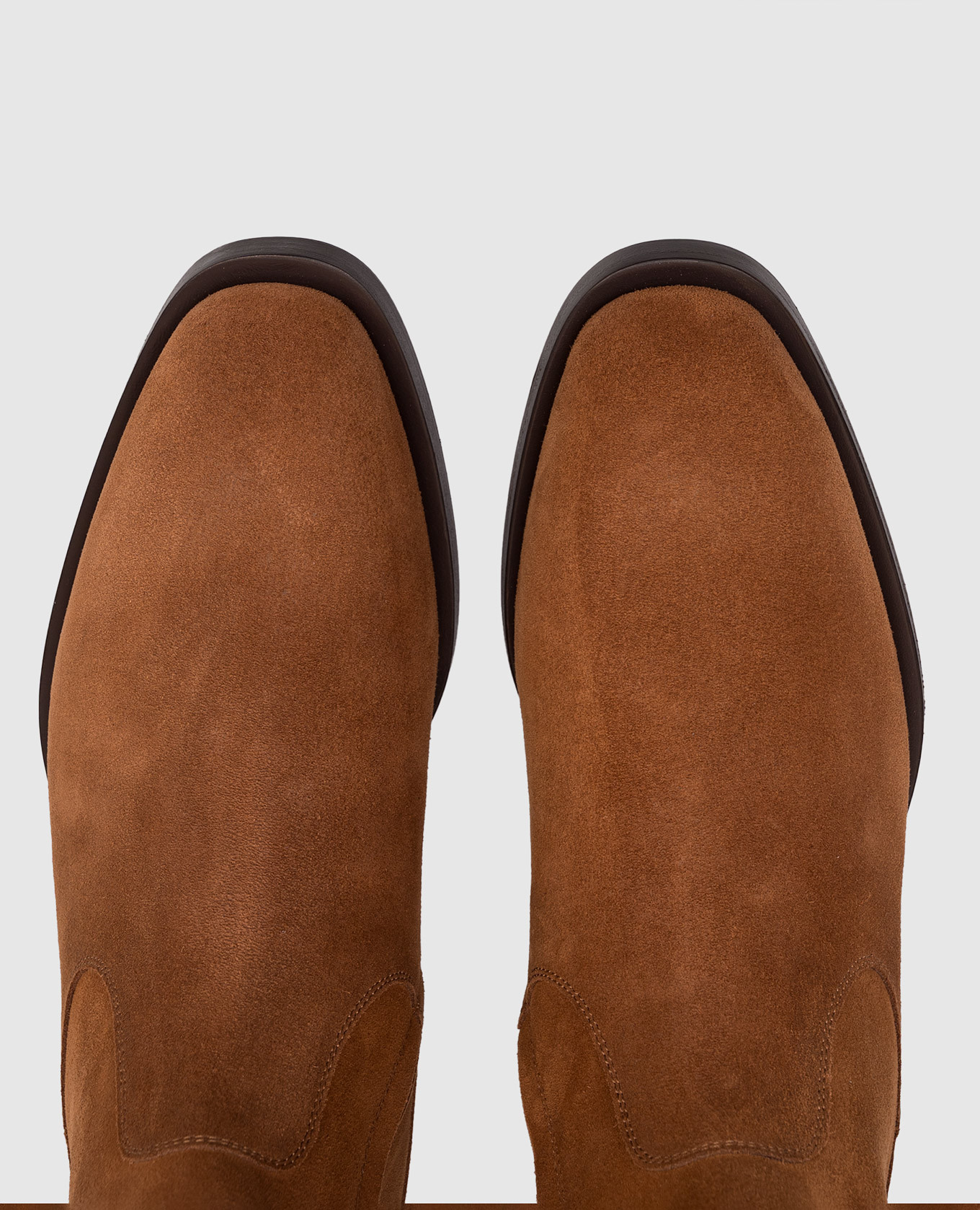 Brown suede boots Brunello Cucinelli 4
