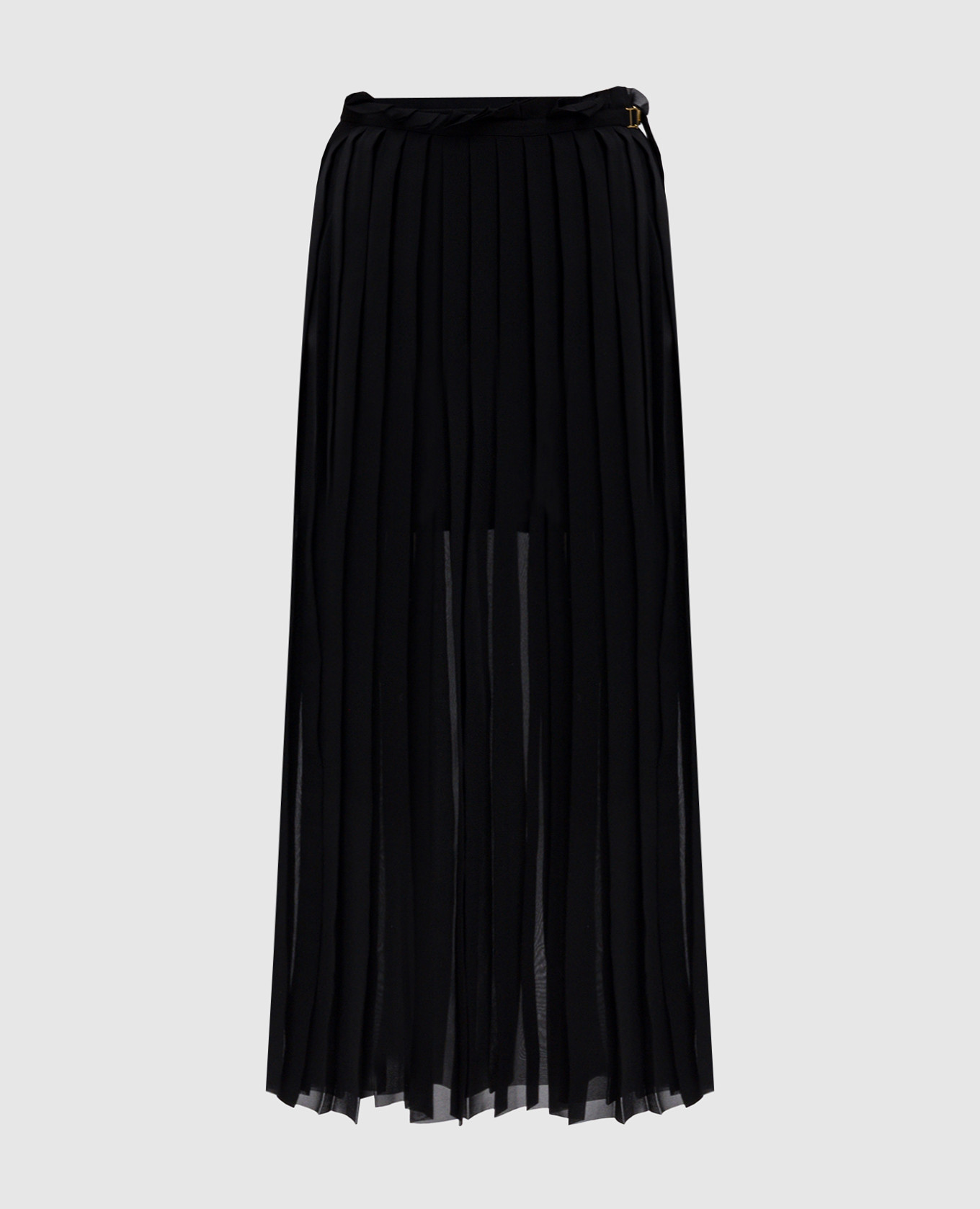 

Black pleated skirt with a smell Ami Paris