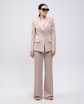 Giuseppe Di Morabito Milano Beige wool jacket 04SSJA11604410A