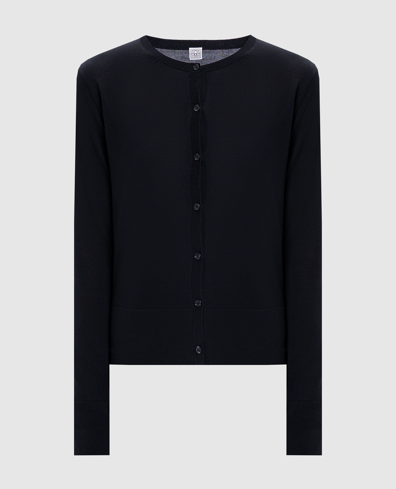 

Black cashmere cardigan Toteme