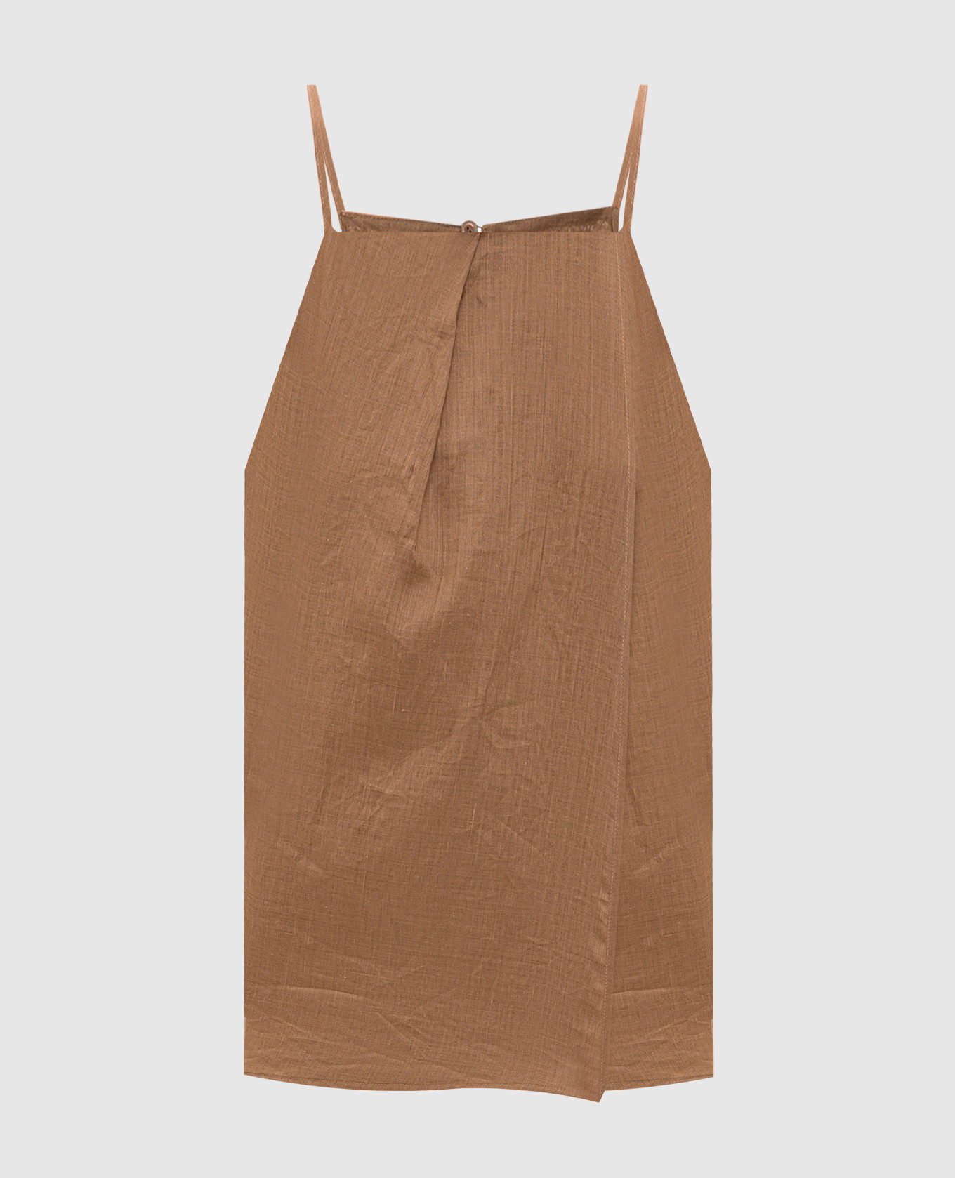 

Brown SUMMER top with frame Max Mara