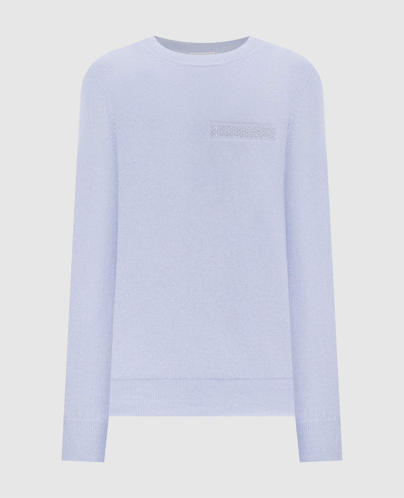 

Blue wool, silk and cashmere jumper Peserico, Light blue