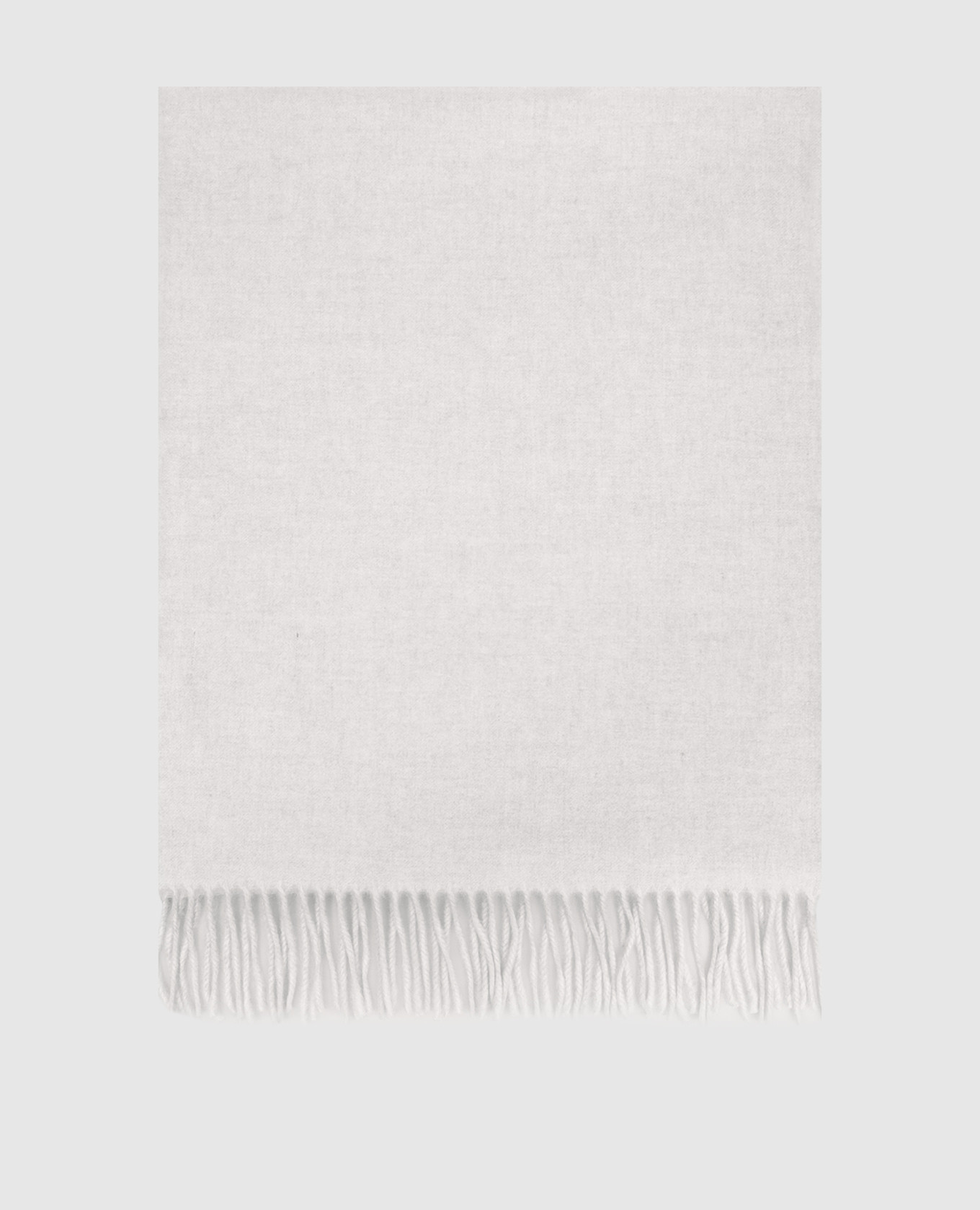 Gray cashmere scarf Brunello Cucinelli