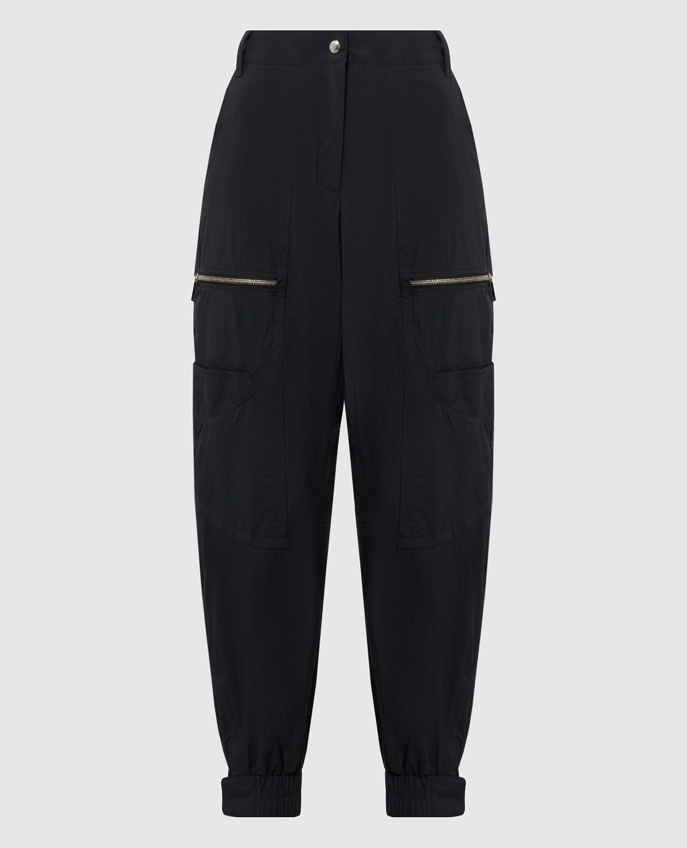 

Black cargo pants with logo embroidery Off-White