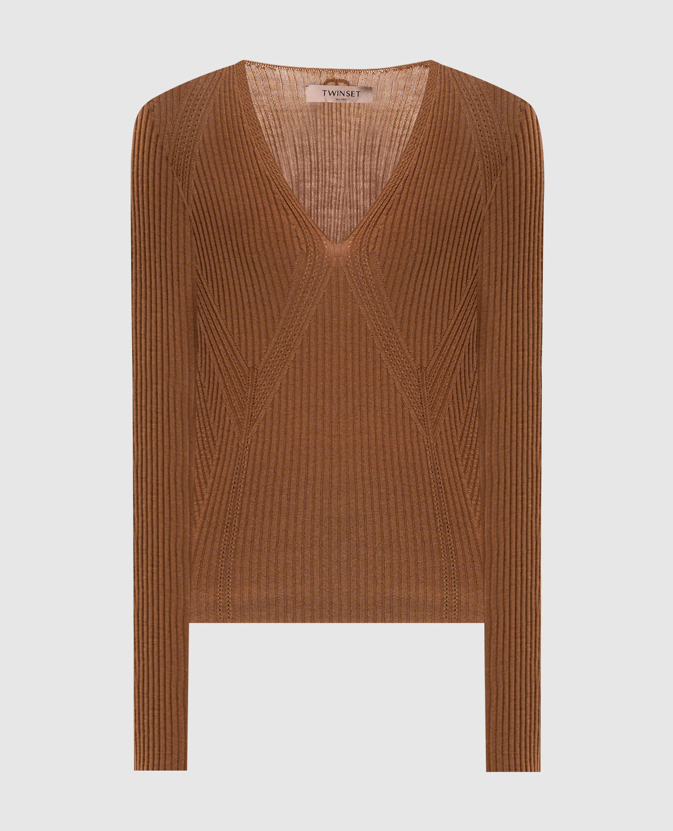

Brown wool pullover Twinset