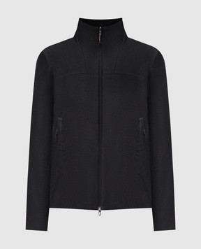Sease Gray wool and silk jacket JJ053TN481