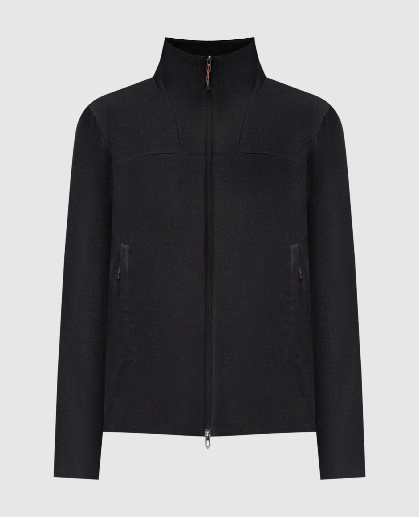 Gray wool and silk jacket Sease