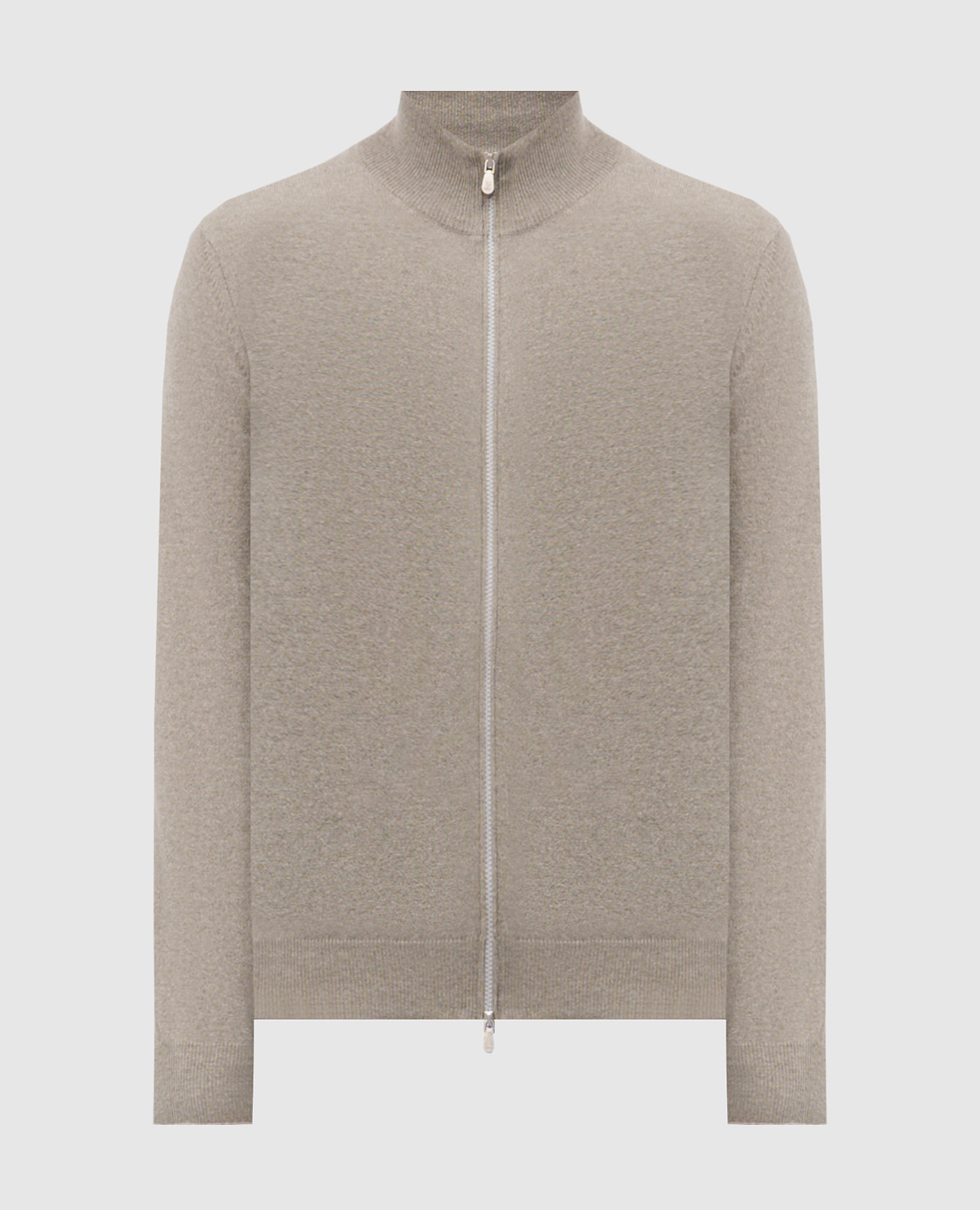 Green cashmere cardigan Brunello Cucinelli