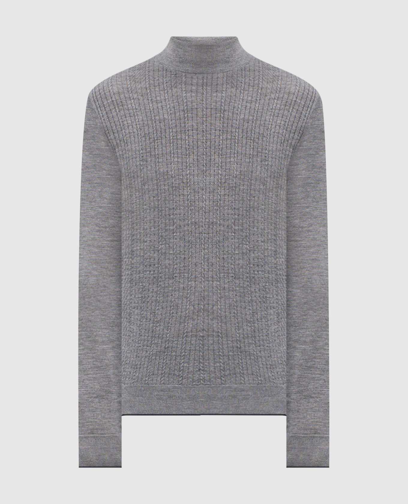 

Gray sweater made of wool, silk and cashmere Stefano Ricci, Grey