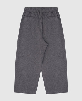 Brunello Cucinelli Children's gray sweatpants BG927E639B