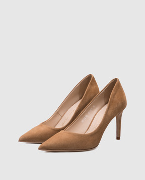 Babe Pay Pls Beige suede shoes 2018011903S