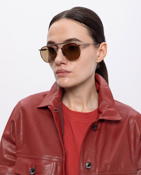 Brunello Cucinelli Sartorial Sunset Pink Sunglasses MOCMULTS01