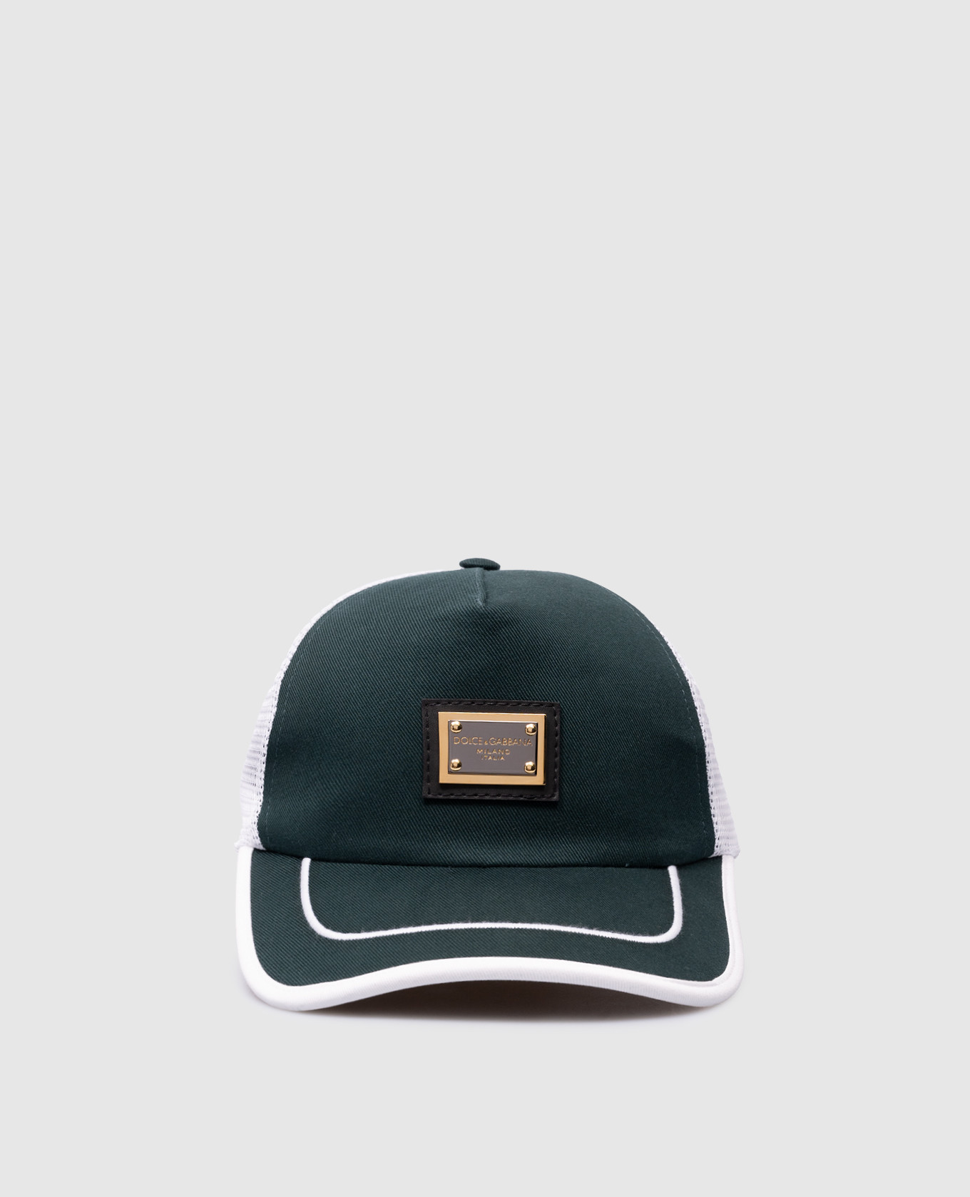 

Green cap with logo patch Dolce&Gabbana