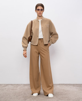 Max Mara Brown DENARO wool trousers DENARO