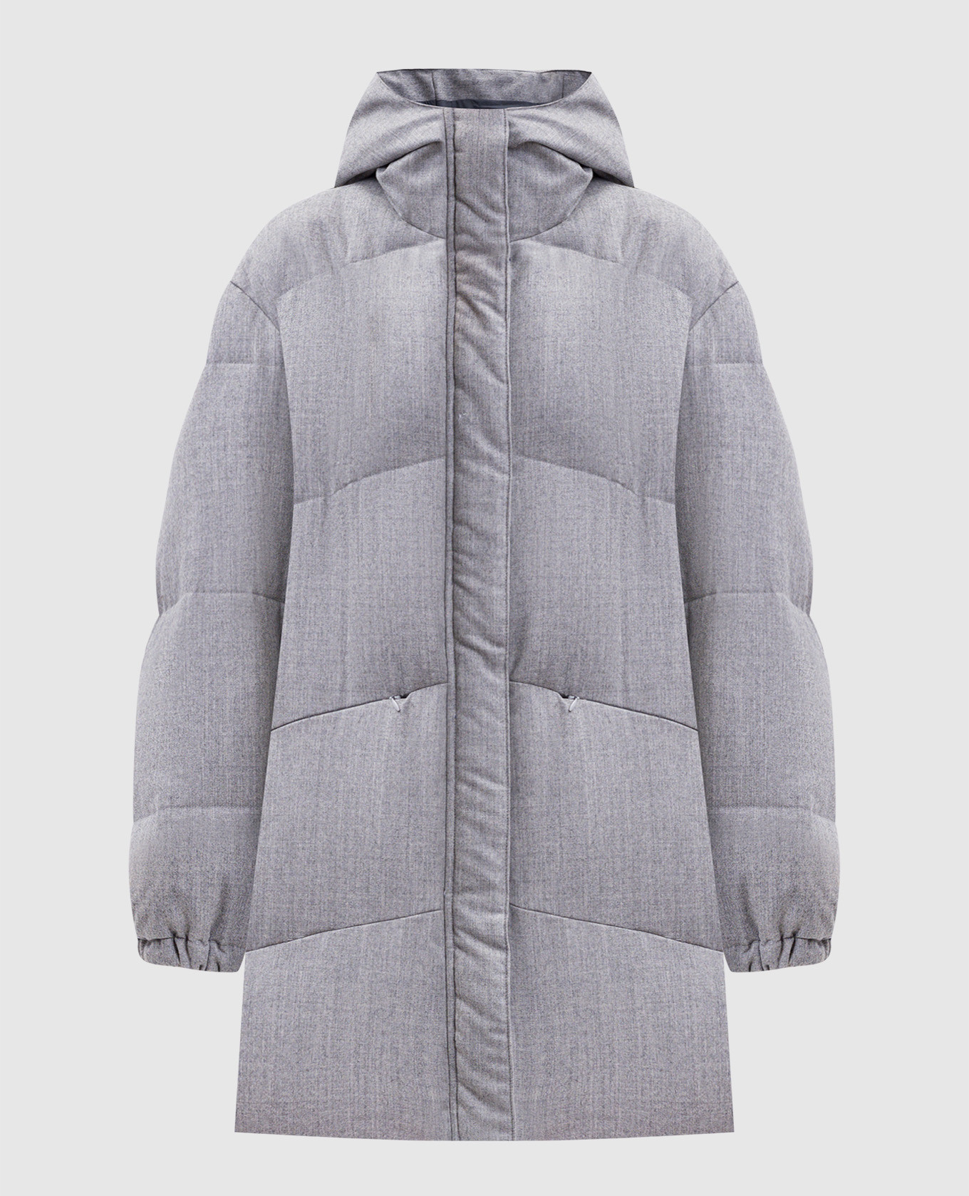 

Annie grey wool and cashmere jacket Simonetta Ravizza