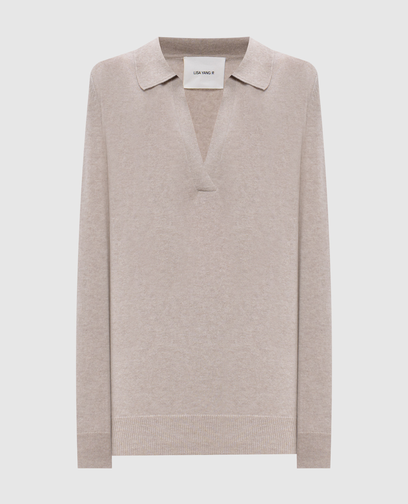 

Josefine beige cashmere pullover LISA YANG