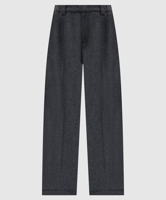パンツ BRUNELLO CUCINELLI MD588P8632 C032 Trousers Grey Brunello Cucinelli Outlet: Pants woman - Grey 1 | Brunello