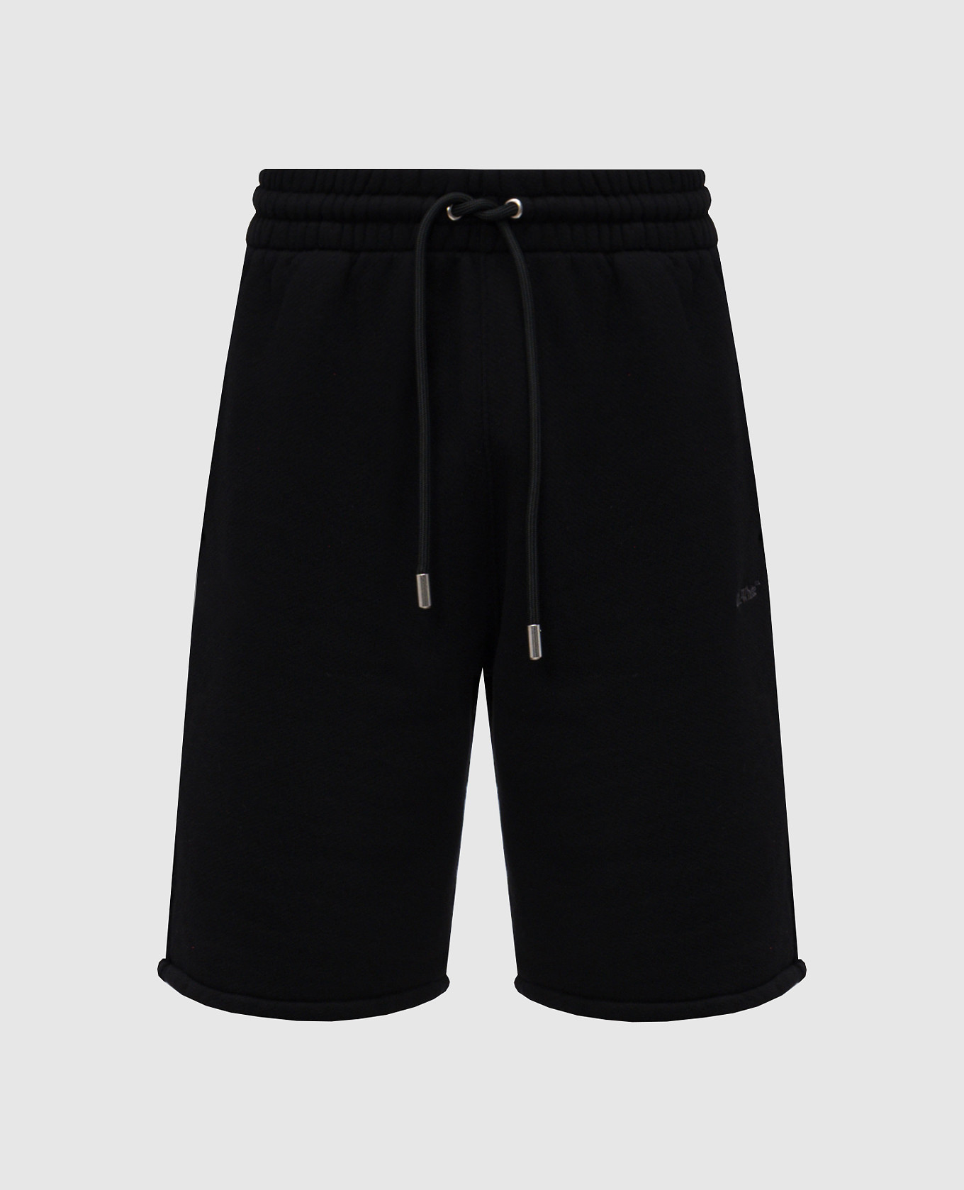 

Black shorts with logo embroidery Off-White