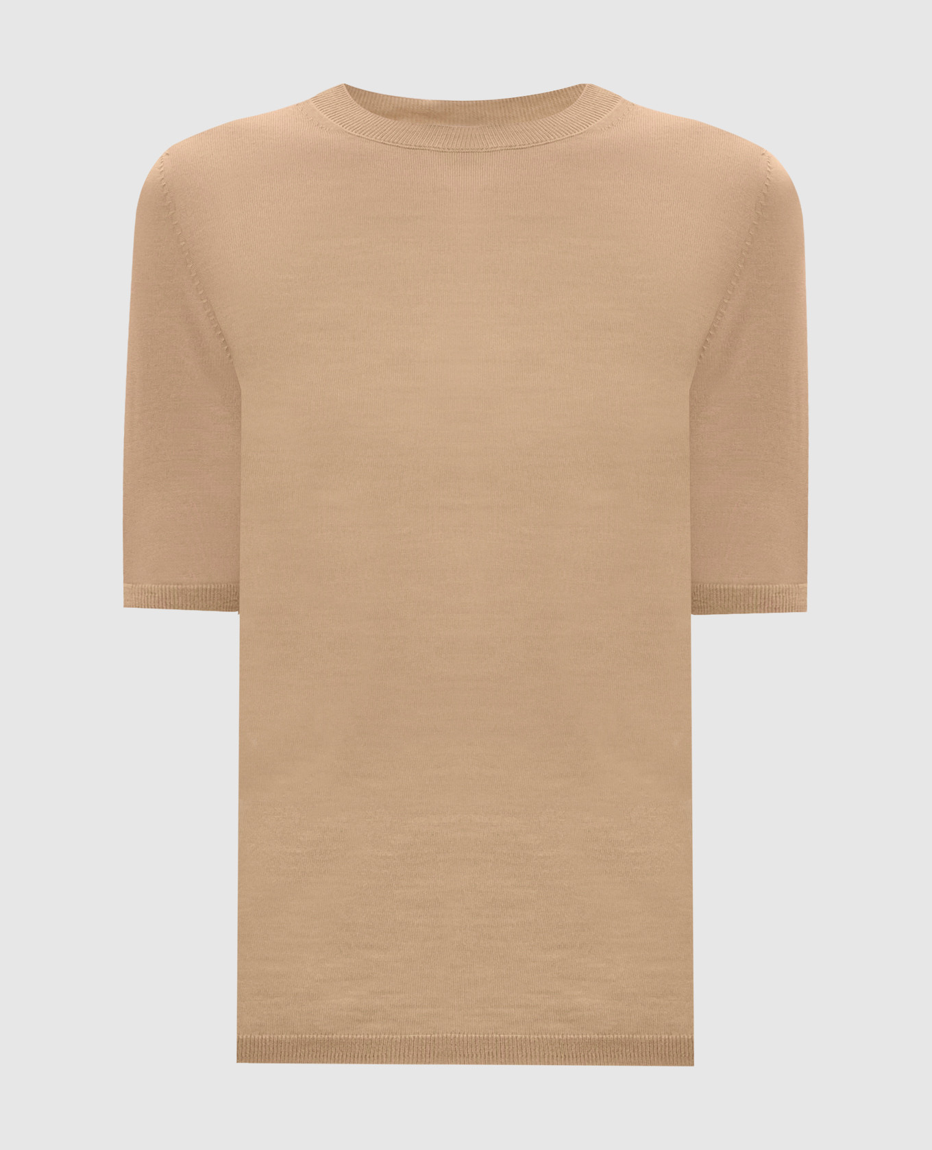 Beige GERICO wool top Max Mara