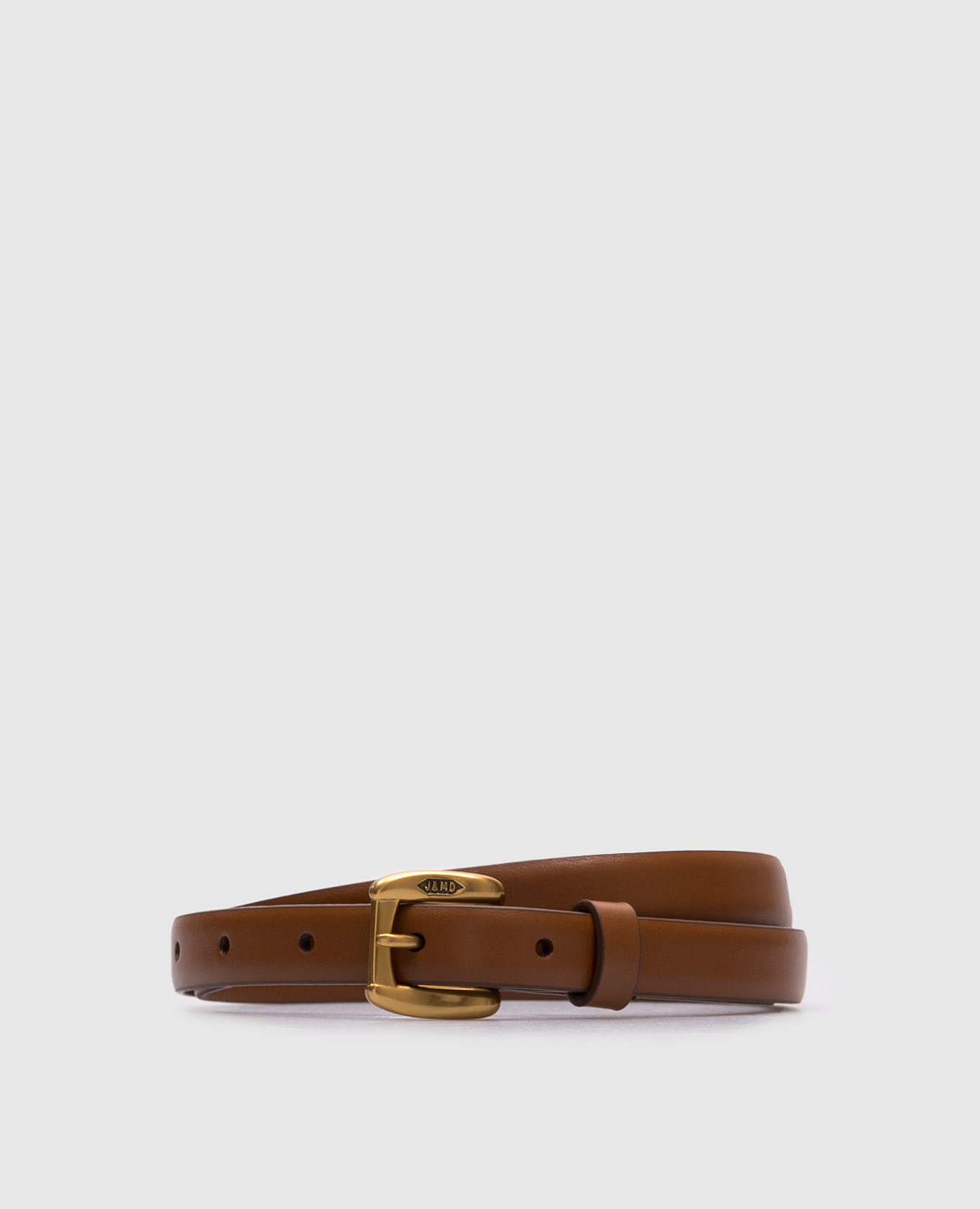 

Bonny brown leather belt J&M DAVIDSON