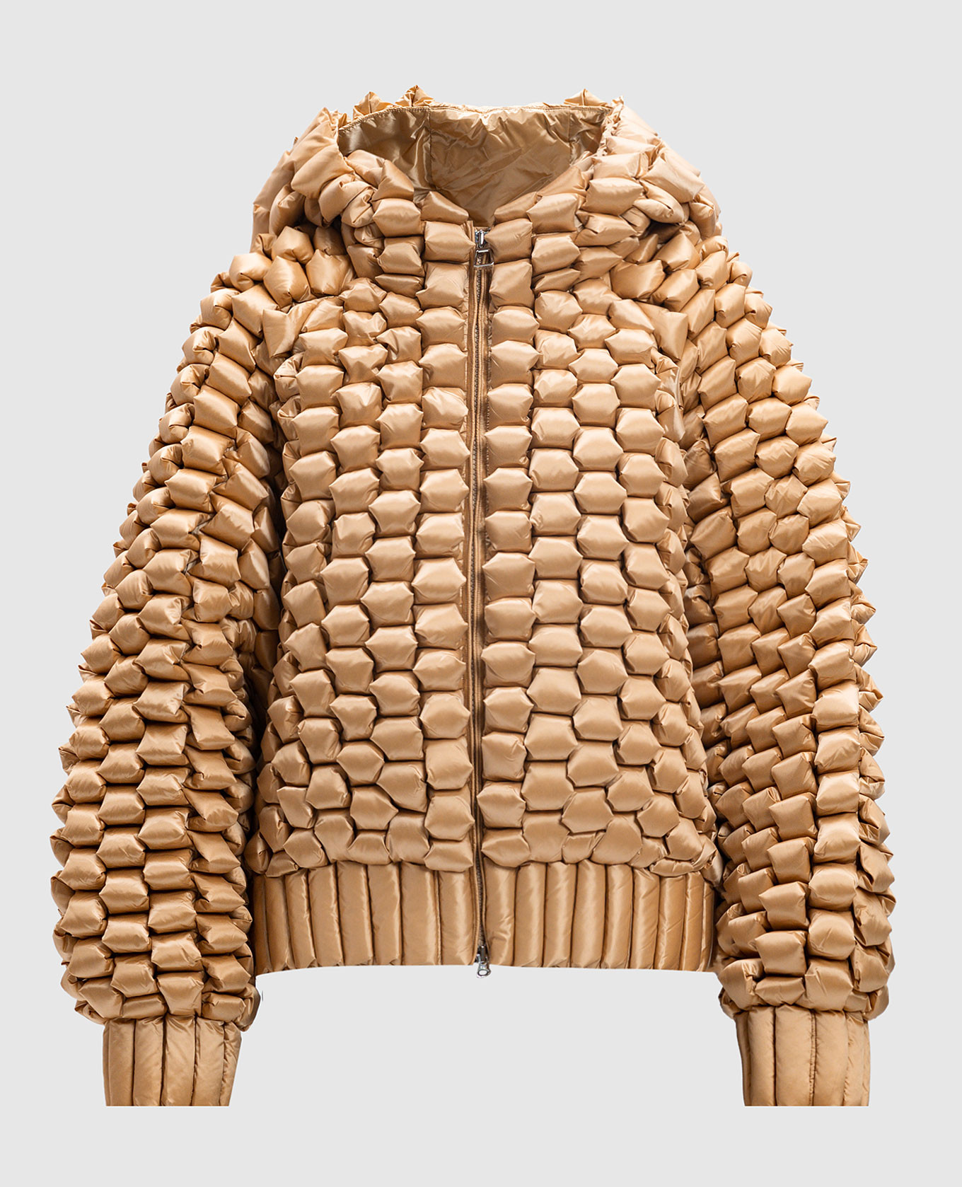 

GOLD PEARL beige down jacket Raxxy