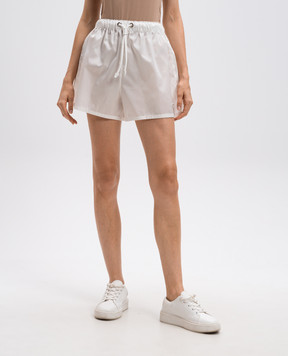 Prada White shorts with logo 22H840S2021WQ8