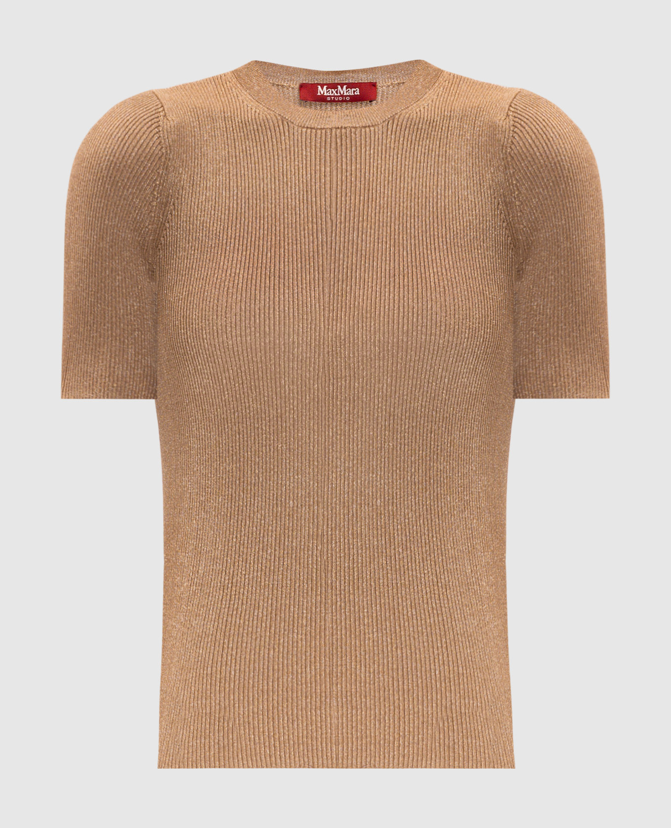 Beige SVELTO top with lurex Max Mara