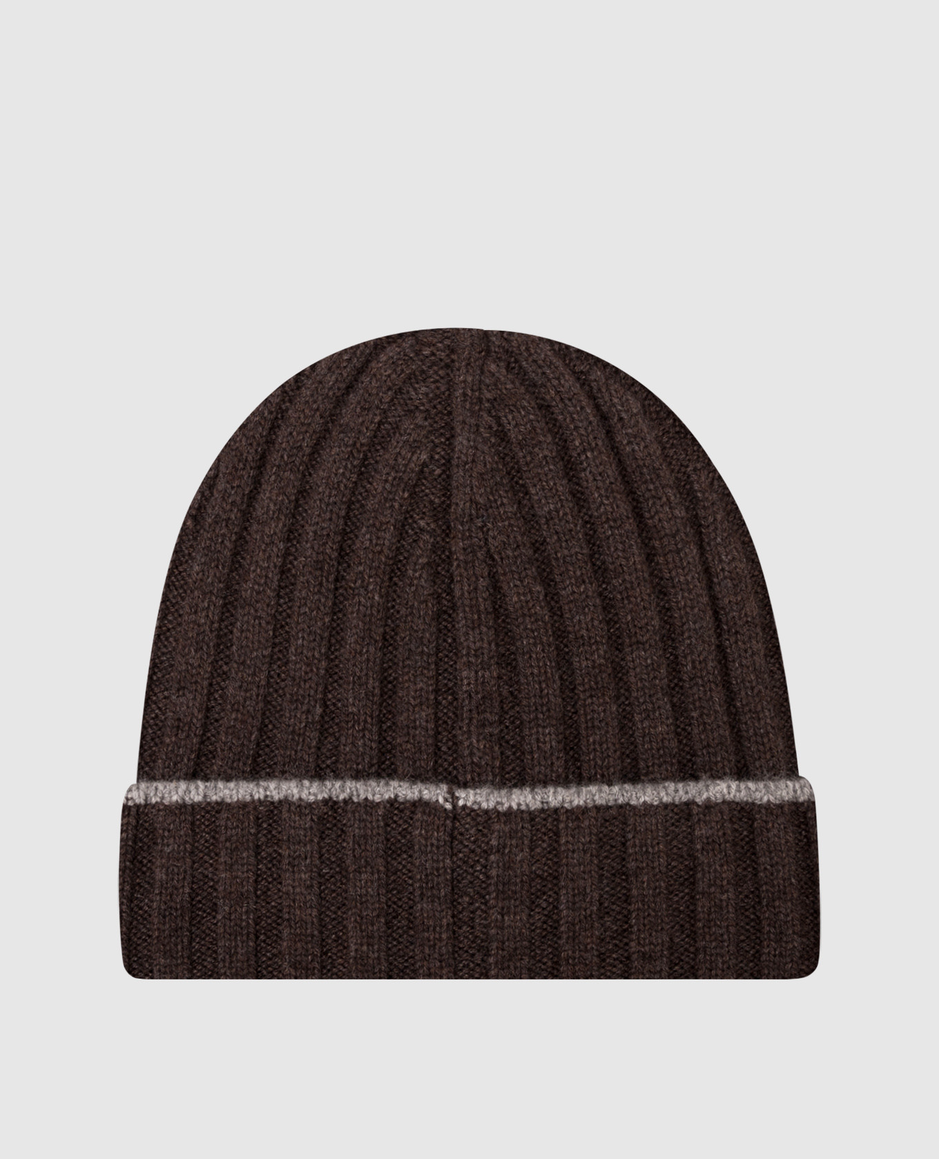 Brown cashmere hat Brunello Cucinelli