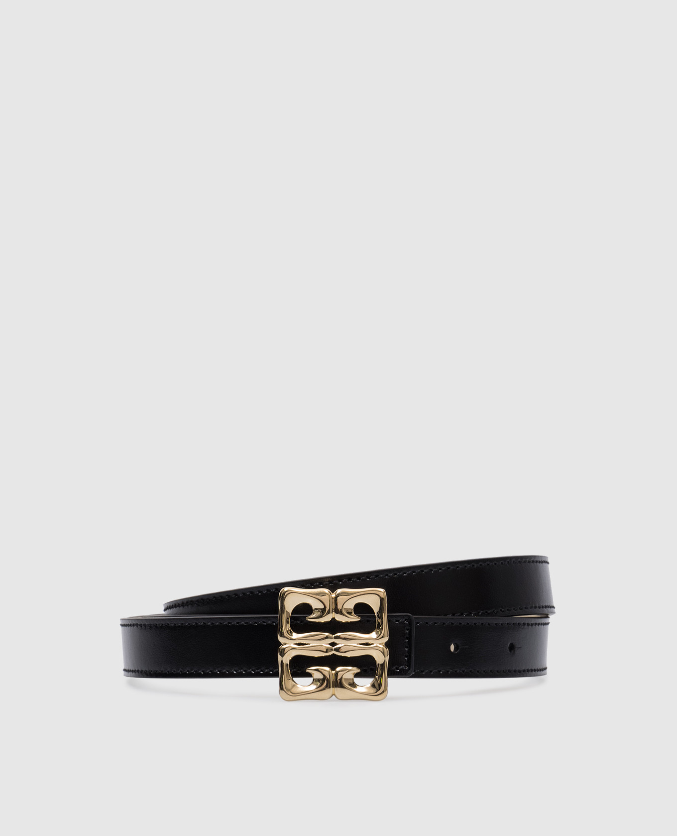 

Double-sided leather belt 4G Liquid Givenchy, White