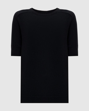 LISA YANG Kenza black cashmere top 202147