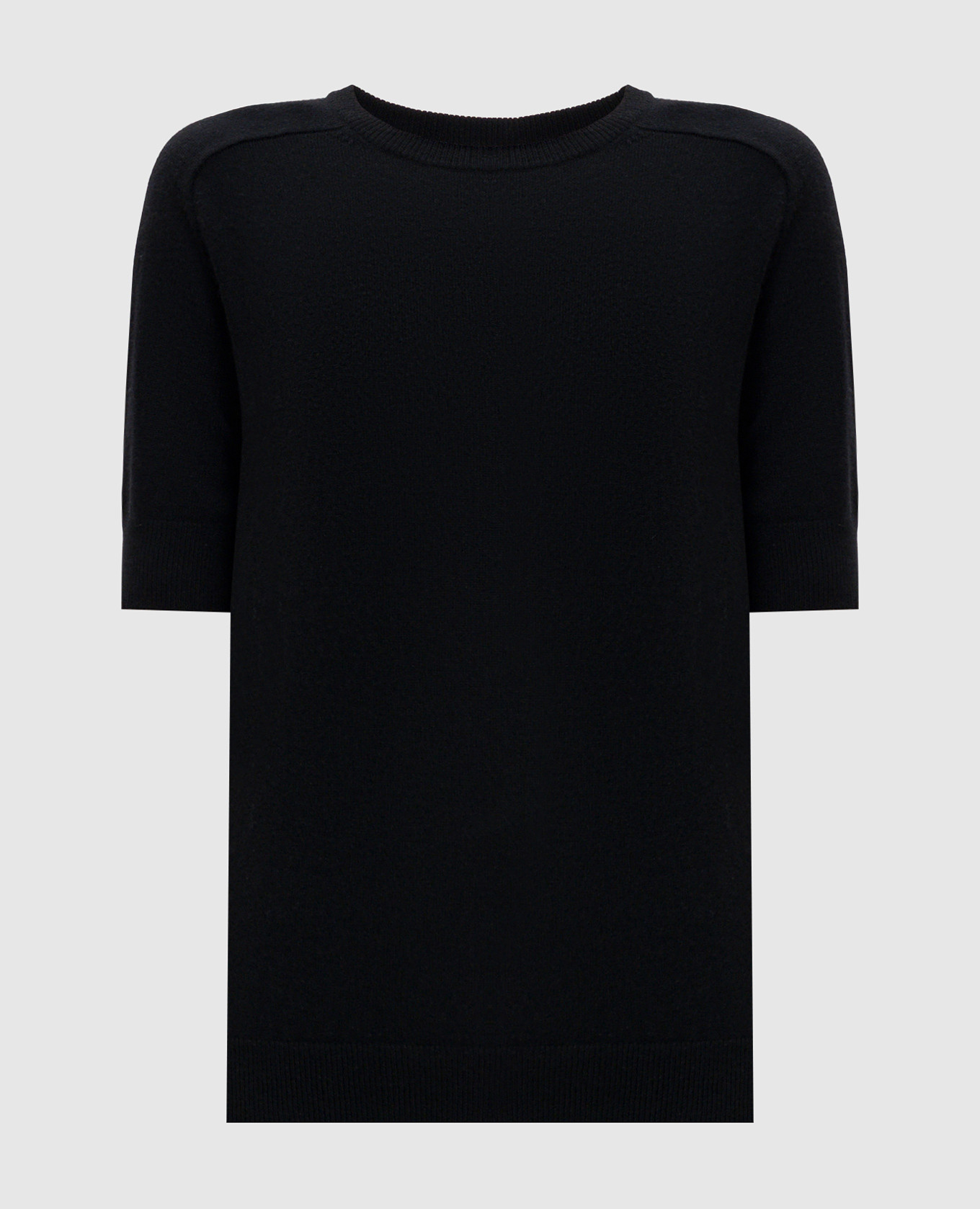 Kenza black cashmere top LISA YANG