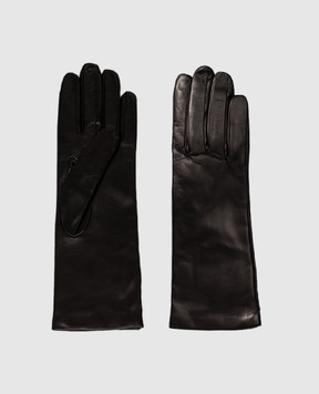 Babe Pay Pls Black leather gloves 97