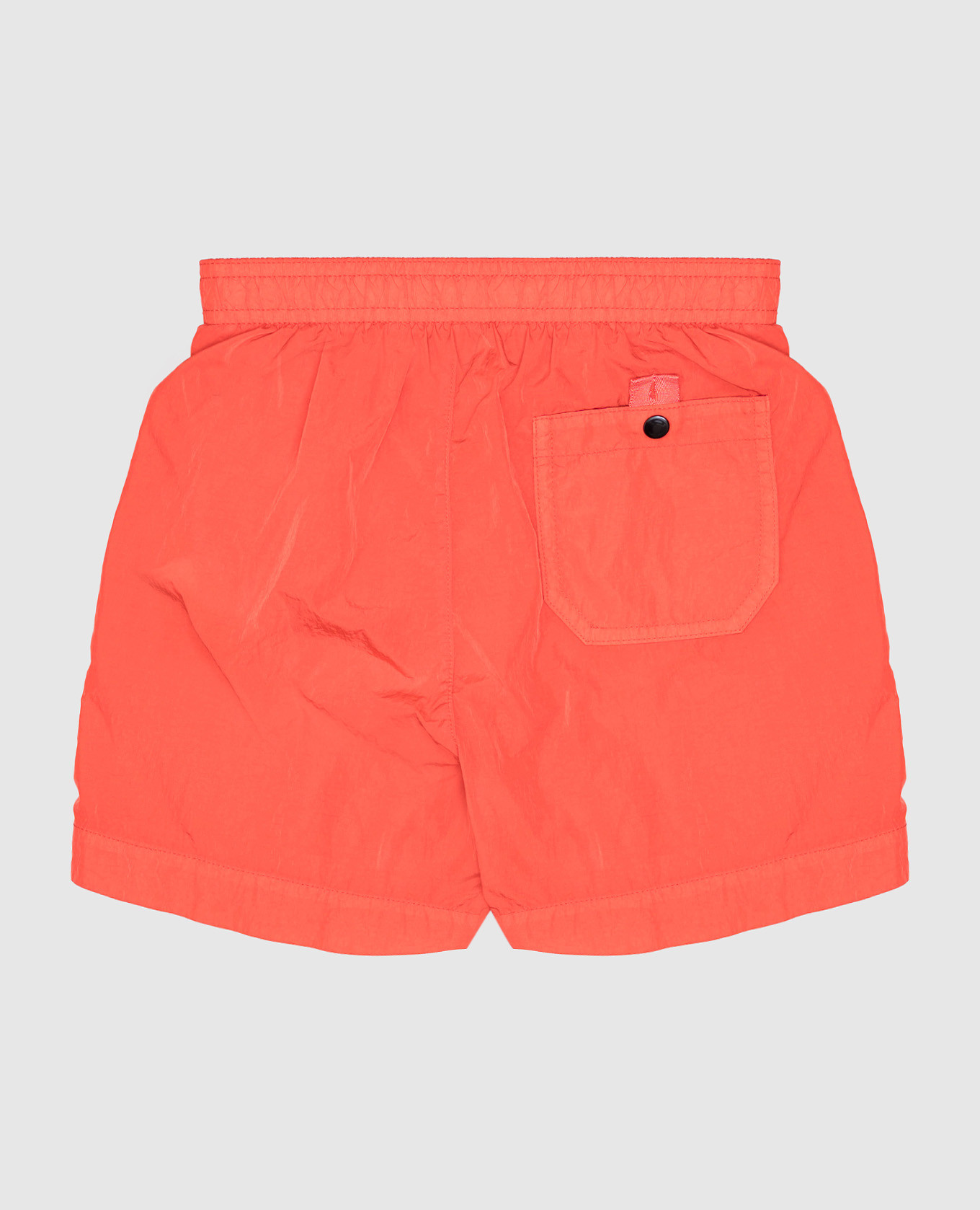 

Children's orange swim shorts with embroidered logo C.P. Company