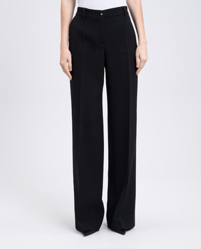 Dolce&Gabbana Black wool pants FTC31TGDCSX