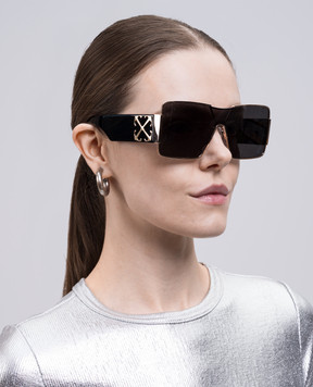 Off-White Aspen gold sunglasses OERI14GS25MET001
