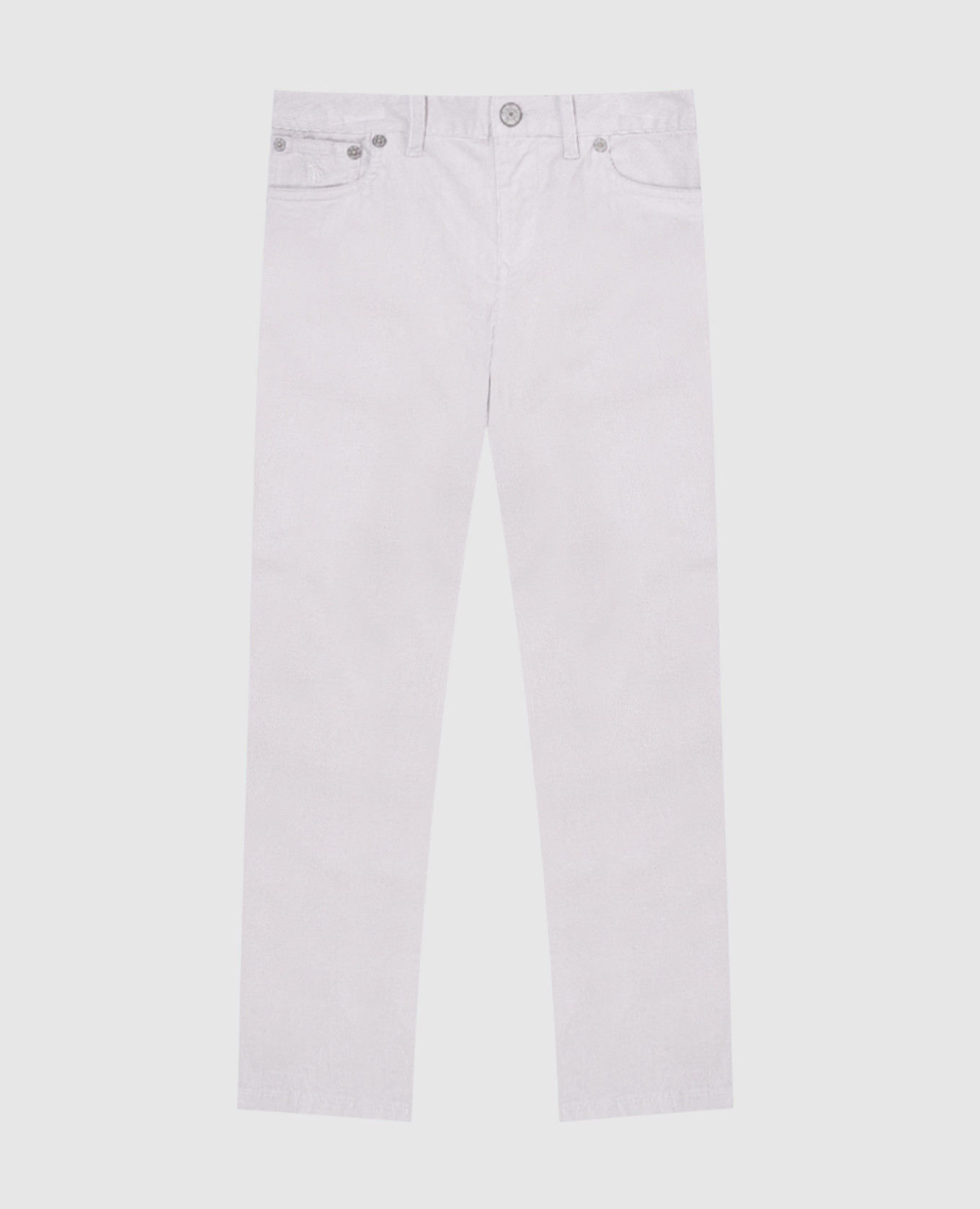 

Children's gray corduroy pants with emblem Ralph Lauren, Grey