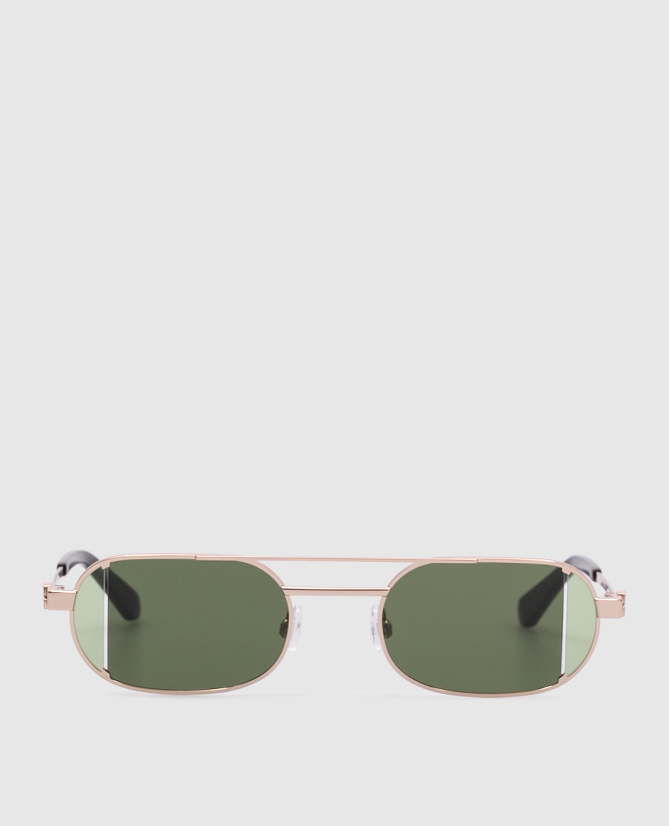 

Lynn gold-tone logo sunglasses Off-White, Golden