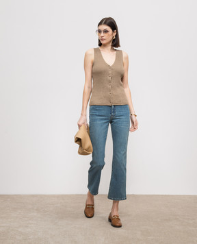 JOSEPH Blue jeans with logo patch JF008426