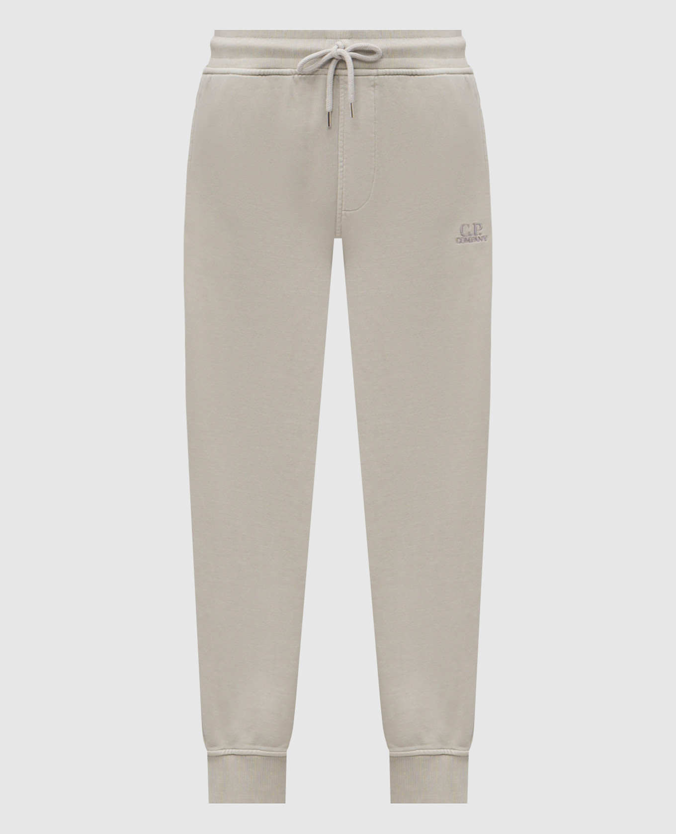 Khaki joggers with logo C.P. Company