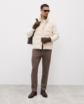 Peserico Brown pants R54213J000081
