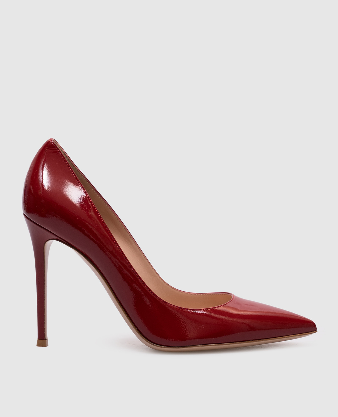 Red patent leather shoes GIANVITO Gianvito Rossi