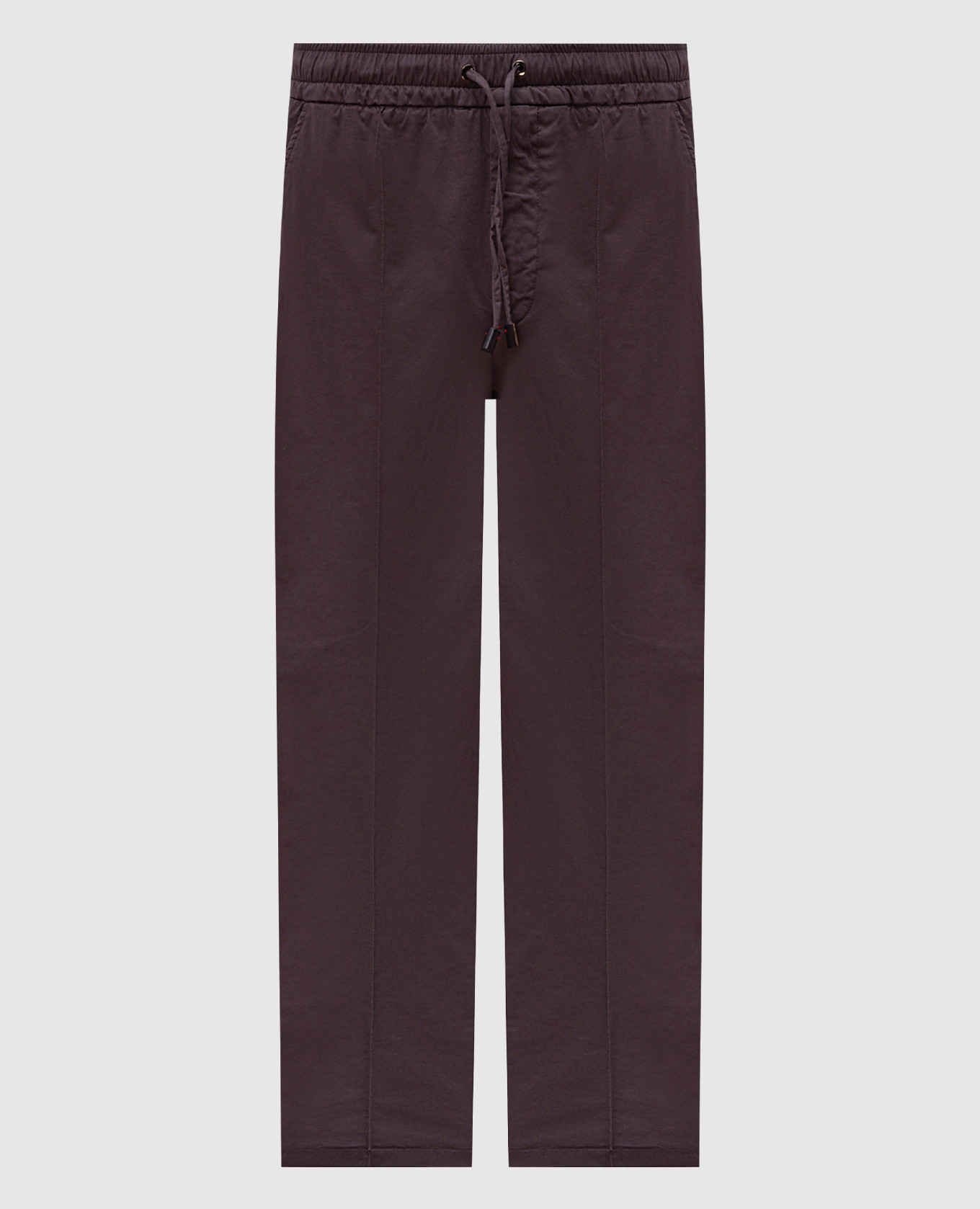 

Purple pants with logo ISAIA, Violet