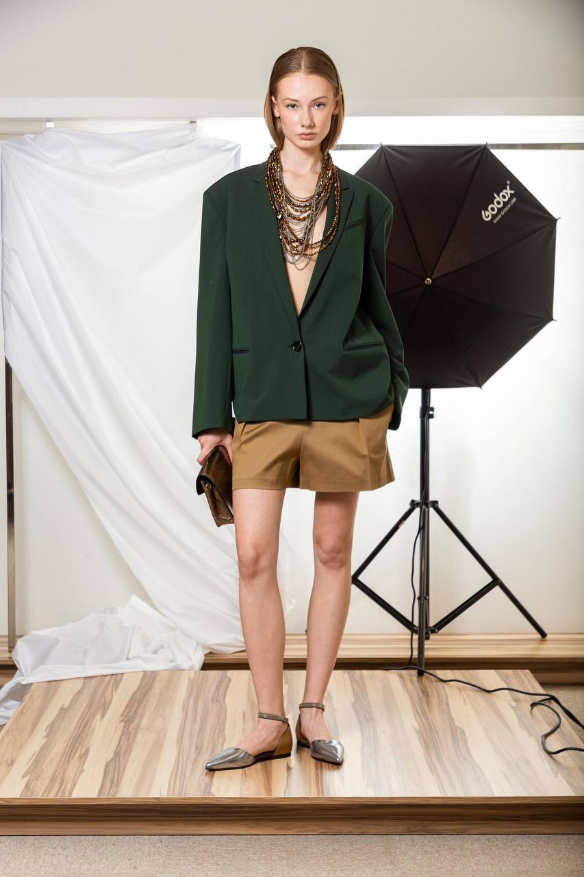 

Green jacket with wool Philosophy di Lorenzo Serafini