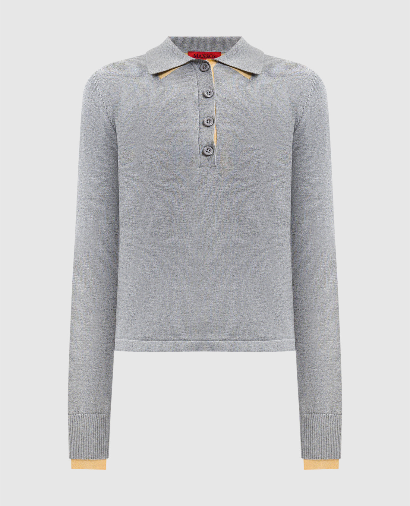 

Grey polo shirt PESCARA Max & Co
