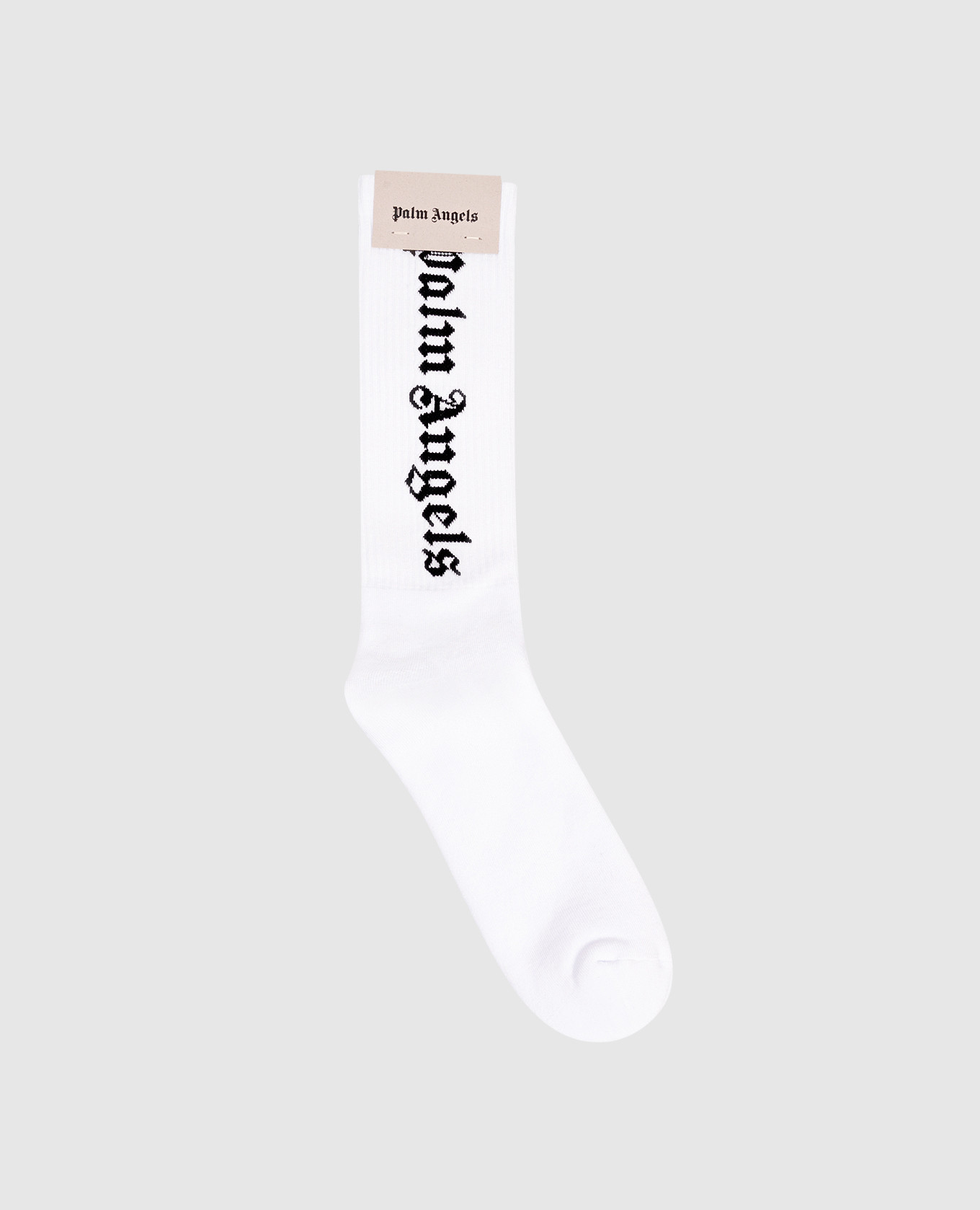 White socks with logo Palm Angels