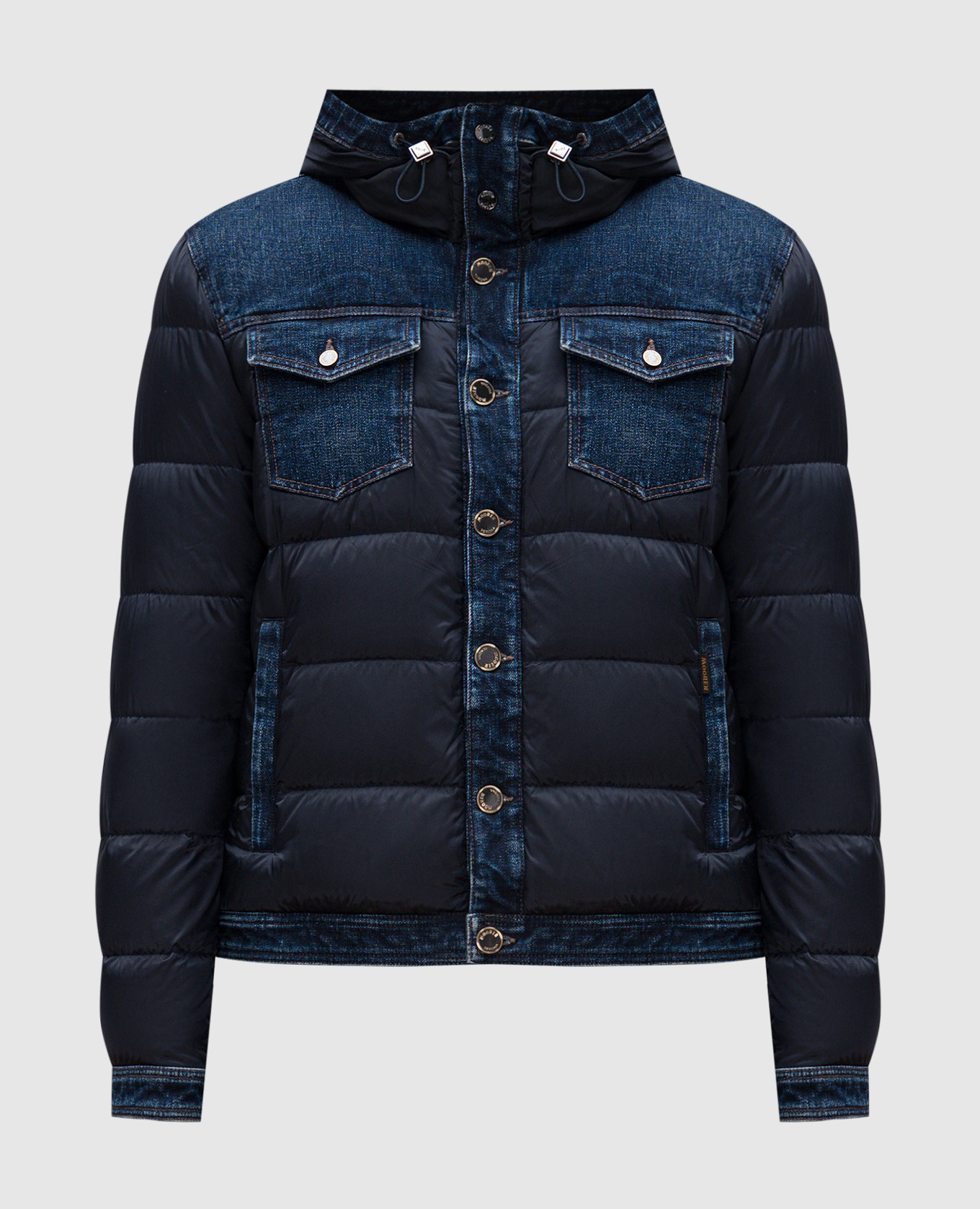 Blue down jacket turato moorer