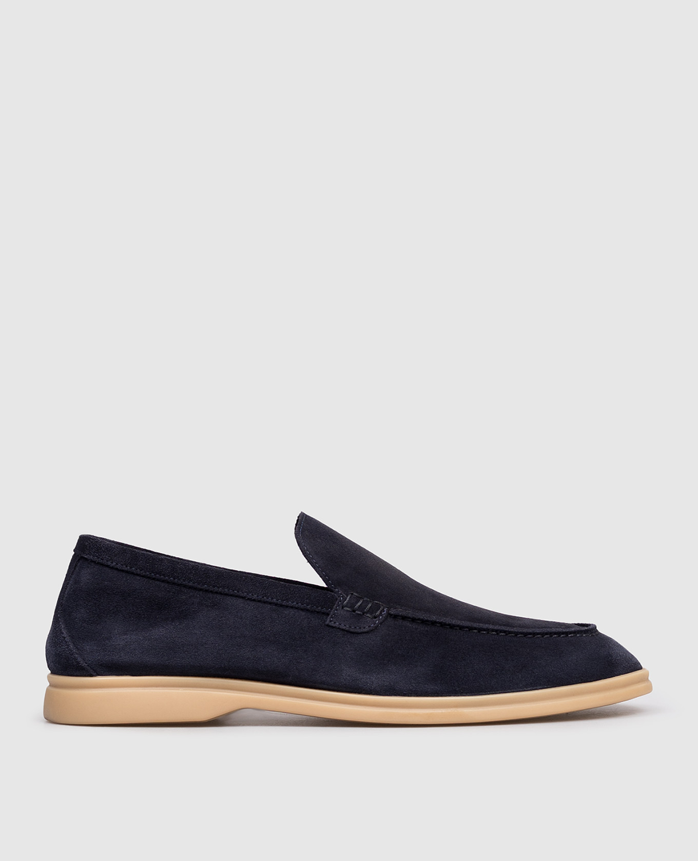 

Blue suede loafers FELIX Lanciotti De Verzi