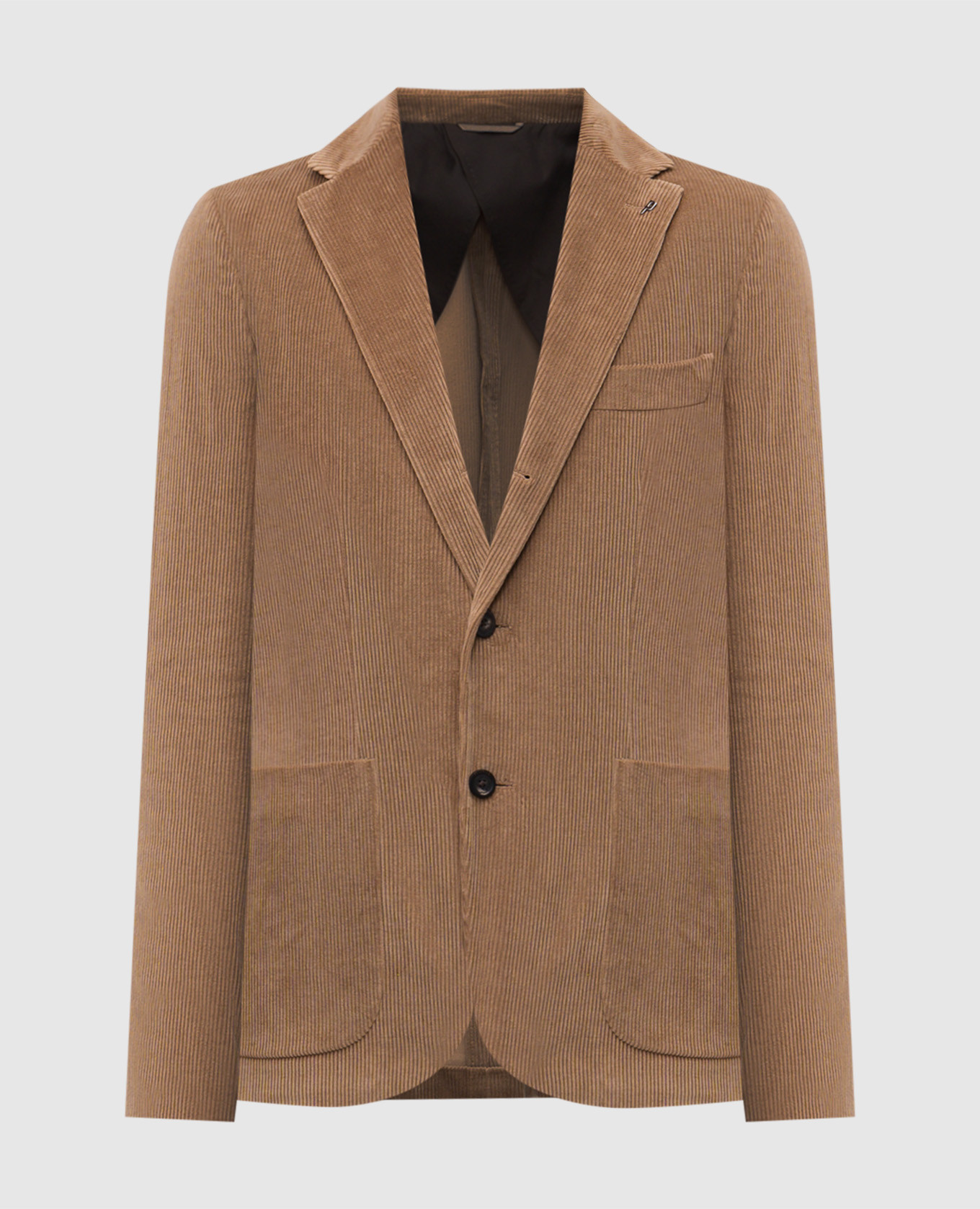 

Brown corduroy jacket Peserico